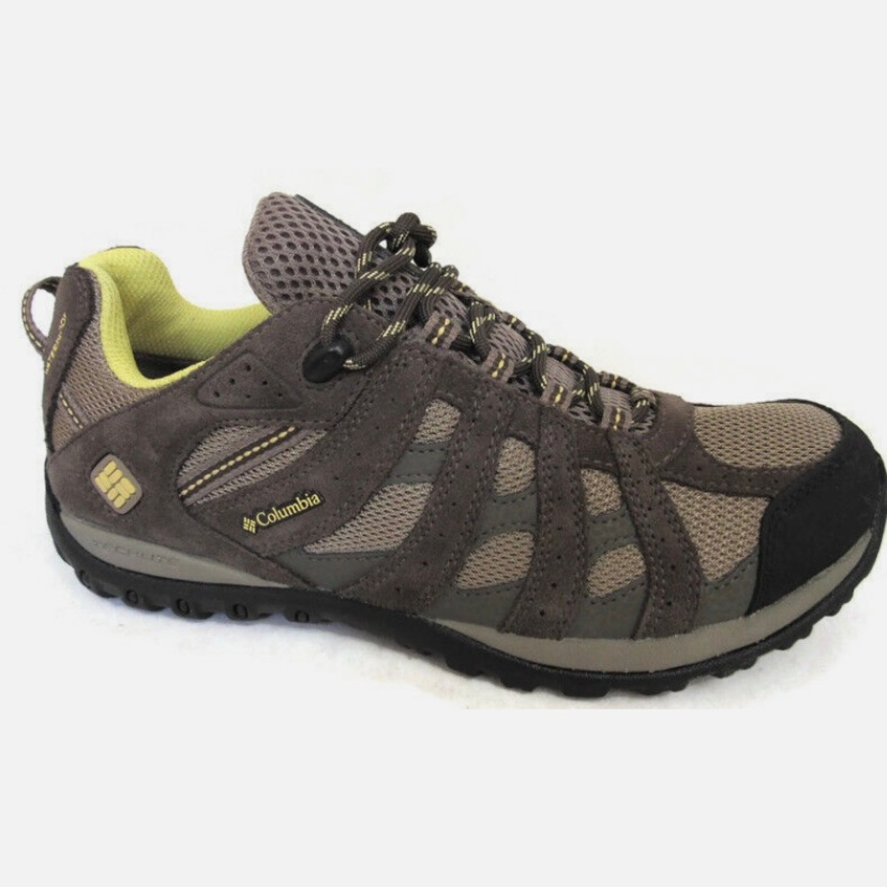 COLUMBIA REDMOND LOW WATERPROOF HIKING SHOES.
